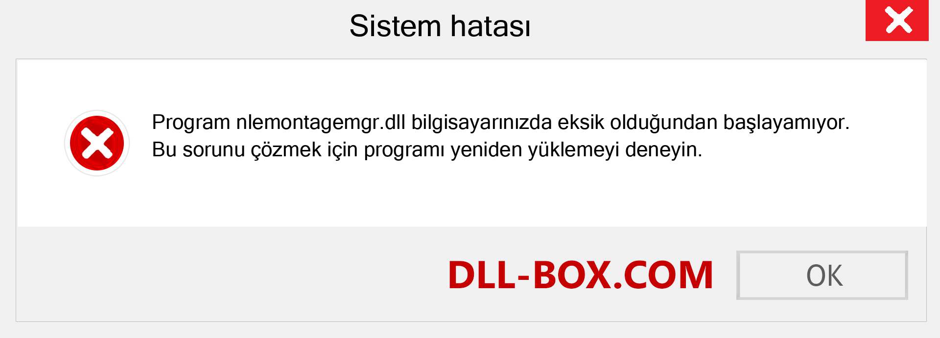 nlemontagemgr.dll dosyası eksik mi? Windows 7, 8, 10 için İndirin - Windows'ta nlemontagemgr dll Eksik Hatasını Düzeltin, fotoğraflar, resimler